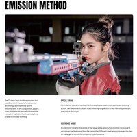 Machine de jeu d'arcade interactive de pratique de tir de pistolet laser immersif d'intérieur jeux d'entraînement de cible de tir émetteur infrarouge