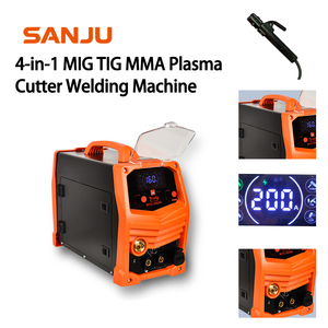 Nuevo Soldador Inversor Portátil Corotc de Alta Calidad 220V Monofásico Cuatro en Uno <span class=keywords><strong>MIG</strong></span>/MMA/TIG/CUT para Acero al Carbono/Acero Inoxidable - Product Image 4
