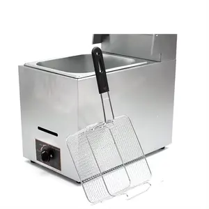 Groothandel Keuken Apparatuur Kfc Friteuse Kippenmachine Chips Fast Food Snack Friteuse Apparatuur