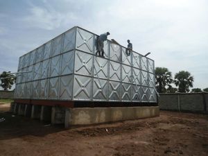 Tanque <span class=keywords><strong>de</strong></span> <span class=keywords><strong>Agua</strong></span> <span class=keywords><strong>de</strong></span> Acero Galvanizado por Inmersión en Caliente (HDG) <span class=keywords><strong>de</strong></span> 150000 <span class=keywords><strong>Litros</strong></span>, Modular, Combinado, <span class=keywords><strong>de</strong></span> Panel - Product Image 6