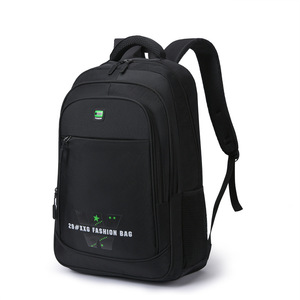 Laptop <b>Backpack</b> <b>Large</b> <b>Capacity</b> Business Travel Men's Shoulder Bag With Laptop Compartment Solid Color Spring 2023 - Product Image 1
