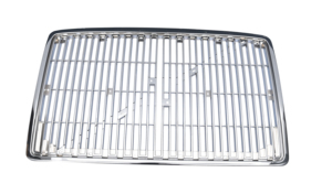 Parrilla, Sin Malla Antimosquitos, Sin Logotipo, Cromada, Reemplazo para VN/VNL/VNM 1996-2003 8084221 - Product Image 2