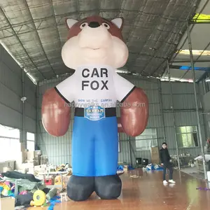 야외 거대한 다람쥐 풍선 모델 동물 광고 맞춤형 PVC 광고 모델 풍선