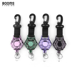 Booms Fishing RG5 7.7oz Portacredenciales Retráctil de Alta Resistencia con Llavero, Cable de Acero de 35 pulgadas, Imán de 2.6kg de Capacidad de Carga, 8.8oz de Rebote - Product Image 1