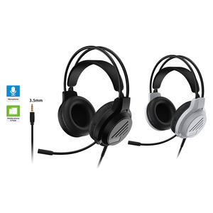 Auriculares Estéreo TP5-3592 para PS4, Auriculares con Cable para <span class=keywords><strong>Nintendo</strong></span> <span class=keywords><strong>Switch</strong></span>/XBOXes/PC, Auriculares para Juegos con Micrófono - Product Image 4