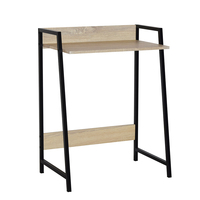 Bureau d'étude en bois blanc simple pour enfants, bureau d'écriture en bois pour enfants, bureau d'ordinateur de table à vendre