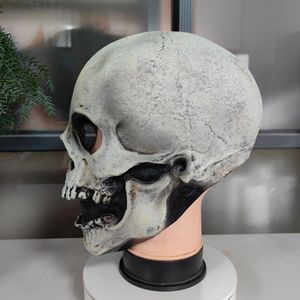 Máscara de Calavera de Terror, de Látex, para Cosplay, Fiesta de Halloween, Estilo Terrorífico, Material de Emulsión - Product Image 3