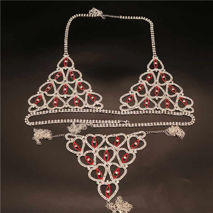 Catena Per Coscia Bohémien Con Cristalli - Gioiello Corpo Sexy Per Spiaggia E Feste | Regolabile Per Donne E Ragazze