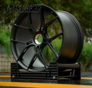 JJSEES Jantes en alliage forgé superieur, décalées, 17 à 26 pouces, 5x130 pour <span class=keywords><strong>Porsche</strong></span> 911 930 <span class=keywords><strong>964</strong></span> 993, véhicules sport de luxe - Product Image 4