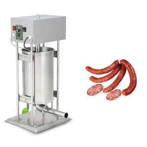 Remplisseuse de saucisses électrique automatique 10/12/15L, Machine de remplissage de saucisses domestiques, remplisseuse de jambon, dispositif de remplissage de saucisses commerciales - Product Image 1