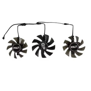 DIY FDC10U12S9-C,การ์ดกราฟิกวีดีโอพัดลมระบายความร้อน,สำหรับพาวเวอร์คัลเลอร์ DEVIL <span class=keywords><strong>R9</strong></span> <span class=keywords><strong>270X</strong></span> 370X HD 7870 2G,เปลี่ยน GA91S2H GA81S2U - Product Image 2