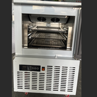 Mini Congelador Rápido de Acero Inoxidable de 3 Bandejas y Ultra Baja Temperatura, Máquina de Congelación Rápida IQF Comercial para Panadería y Mariscos