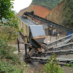 Layar Batu Getaran, Layar Kerikil Bergetar, Mencuci Tanaman Penyaring Pasir Sungai