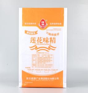 ถุงพลาสติก PP โพลีโพรพิลีน25กก. 50กก. สำหรับบรรจุแป้งน้ำตาลข้าว - Product Image 1