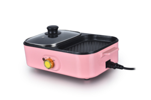 2 trong 1 Mini điện BBQ nướng nóng bán điện nướng với lẩu điện grills & điện griddles - Product Image 3