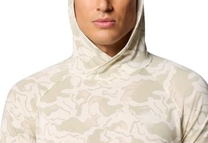 Sudadera con Capucha de Pesca para Hombre, Camisas de Camuflaje Personalizadas, Ropa de <span class=keywords><strong>Caza</strong></span> de Manga Larga, 88% Poliéster, 12% Elastano, Protección Solar UPF 50+ - Product Image 5