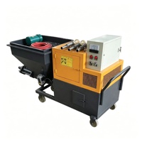Machine de pulvérisation de mortier de ciment pour entrepreneurs en travaux publics, équipement de pulvérisation de grande envergure pour l'ingénierie