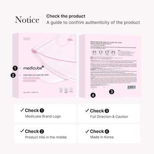 Mascarilla Facial Reafirmante de Colágeno Rosa PDRN con Extracto de Salmón Medicube 28g * 4 Unidades - Product Image 6