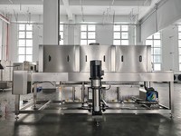 Laveuse industrielle haute pression de qualité alimentaire pour caisses, plateaux et paniers - Nouvelle machine de nettoyage automatique