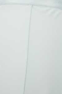 Falda MIDI verde menta crepé con cierre de cremallera lateral oculta de poliéster 100% de diseñador de cuidadosa selección - Product Image 3