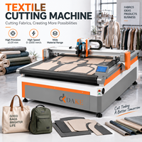 Machine de découpe CNC à couteau oscillant, découpeuse automatique de tissus pour toile, tissu Oxford, non-tissé et cuir