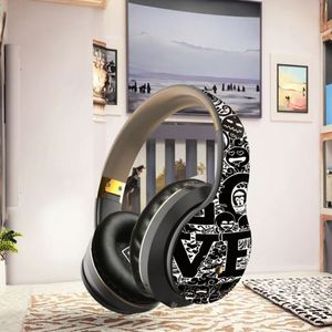 Nouveau casque portable de divertissement sportif EL-B1 au design graffiti, tendance, pliable, connexion sans fil BT5.0 JL IPX-4 - Product Image 2