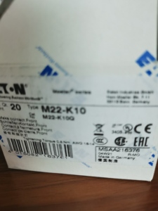 Luz indicadora de botón YU Muller <span class=keywords><strong>M22</strong></span>-<span class=keywords><strong>k10</strong></span> importada de Alemania - Contacto auxiliar normalmente cerrado, productos originales y genuinos - Product Image 1