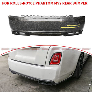 Parachoques Trasero para Automóvil, Nuevo, para Rolls Royce Phantom 8.ª Generación, Actualización a MSY, Kit de Parachoques Trasero de Media Fibra de Carbono, Piezas de Modificación de Automóviles - Product Image 4