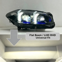 Phare avant LED complet LT High Bright Snake Eye DRL 12V Neuf pour Série 5 F10 2011-2013 6000 lm 6000K