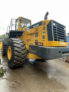 Chargeuse frontale lourde Komatsu WA500 d'occasion de 9 tonnes, modèle 2020, en bon état, équipement de terrassement, composant moteur principal testé et fonctionnel - Product Image 2