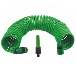 Spring Watering EVA Coil PVC <strong>Hose</strong> With Quick <strong>Connector</strong> <strong>Garden</strong> <strong>Hose</strong> - Product Image 3