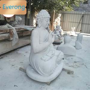 <span class=keywords><strong>Statue</strong></span> de <span class=keywords><strong>Bouddha</strong></span> en pierre de granit et marbre de taille personnalisée bon marché - Product Image 2