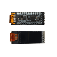 0,96-Zoll-Displaymodul mit serieller Schnittstelle GC9107 Smart TFT LCD-Bildschirm UART-Kommunikation 80x160 Auflösung Weißlicht-LED-Hintergrundbeleuchtung