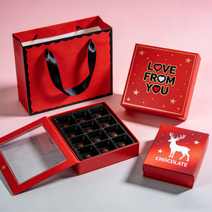 Cajas de Cartón Reciclables Personalizadas para Hornear, Cajas de Embalaje para Llevar Comida, Galletas de Chocolate, Cajas para Tartas de Huevo con Ventanas - Product Image 2