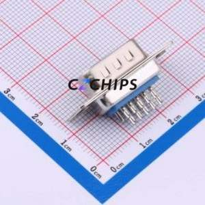 X0415WT7BL1 D-Sub/VGA Connector Connector ( Connector Type: High Density D-Sub )( Gender: Male )( Total Number of PINs: 15P ) - Product Image 2