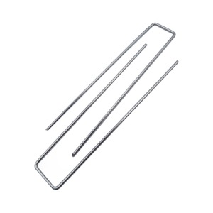 Piquet de tente en forme de U en acier inoxydable pour pelouse, jardinage et utilisation en extérieur - Product Image 5