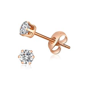 गर्म बिक्री फैशन गहने सोने की प्लेटेड स्टेनलेस स्टील डायमंड ज़िरकॉन स्टड साधारण महिला कान स्टड <span class=keywords><strong>10</strong></span> जोड़ी बालियां सेट - Product Image 6