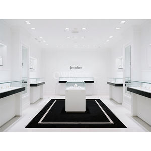 Stands de présentation de comptoir personnalisés, kiosque de présentation de <span class=keywords><strong>bijoux</strong></span> de luxe, vitrine de magasin de détail, armoire de centre commercial, vitrine en verre - Product Image 6