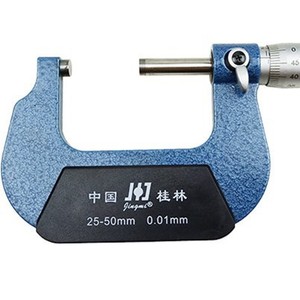 Guilin Outside Micrometer 25-50mm 0.01mm <b>Precision</b> Measurement <b>Tool</b> - Product Image 1