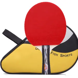 Raquette de tennis de table populaire Double Fish 3D raquette de tennis de table pas cher