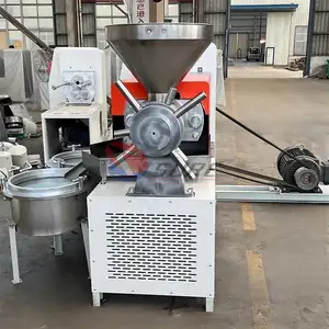 Automatic Screw Avocado Oil Pressing Machine Soybean Sunflower Olive Sesame Cold Press Oil Extraction Machine