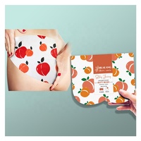 Masques en feuille colorés au collagène pour les fesses, effet lifting, marque privée, en gros, pour éliminer les taches sombres