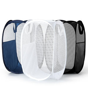 Cestini per biancheria in rete per giocattoli vestiti con manici - Product Image 2