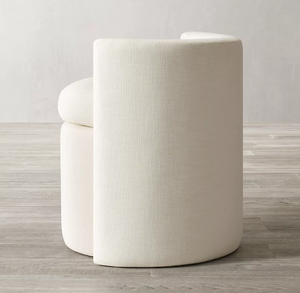 Ensemble <span class=keywords><strong>de</strong></span> salle à manger <span class=keywords><strong>de</strong></span> luxe moderne OEM siège <span class=keywords><strong>de</strong></span> chaise <span class=keywords><strong>de</strong></span> salle à manger en tissu à dossier bas approvisionnement d'usine - Product Image 4