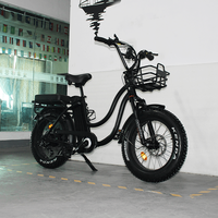 Vélo électrique de plage, vélo électrique de neige 20x4 pouces, vélo électrique à pneus larges 750W, vélo électrique rétro