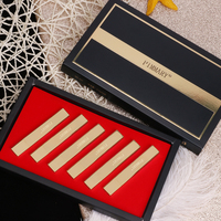PIMMARY Design innovant rouge à lèvres ensemble 6 couleurs mat longue durée étanche boîte rouge à lèvres Tube nu rouge lèvres maquillage