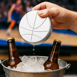 Thiết kế bóng rổ thép không gỉ băng gói tái sử dụng thực phẩm mát cho Hộp Ăn Trưa, cắm trại ngoài trời, những người đam mê thể thao - Product Image 5