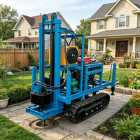 Machine de forage de puits d'eau 150m, plateforme compacte portable pour l'irrigation des jardins et l'alimentation en eau des villages, OEM ODM Vente en gros