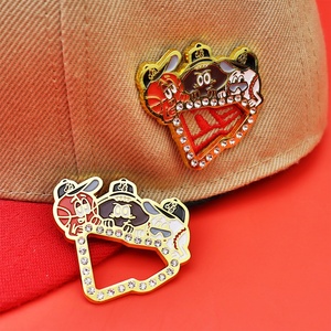 Youmigift Logo Circle Acrylic Lapel <b>Pins</b> for <b>Hats</b> Mexico Custom <b>Hat</b> Enamel <b>Pin</b> - Product Image 1