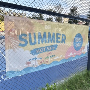 Thân Thiện Với Môi Biểu Ngữ Dịch Vụ In Ấn Lớn Định Dạng Lưới Biểu Ngữ Cho Quảng Cáo - Product Image 5